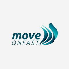 Move Fast Sky Tour Business Communication Logo