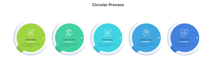 Modern Infographic Vector Template