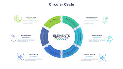 Modern Infographic Vector Template
