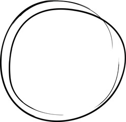 Grunge round shapes, Circle illustration, Transparent background