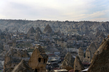 Fototapeta na wymiar Turkey. Cappadocia. Goreme (Gereme) open air museum