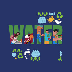 World Water Day Illustration