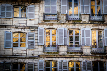 Fototapeta na wymiar façade à Bayonne