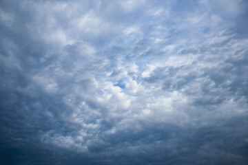 A beautiful sky clouds in nature in an atmosphere of clean air
