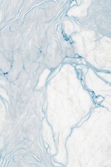 Blue and white marble, ideal for backgrounds, generative ai