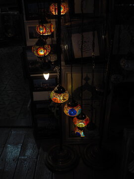 Old Pendant Lamps Sold At The Antique Market