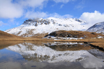 Fototapeta premium Vanoise national park, french alps