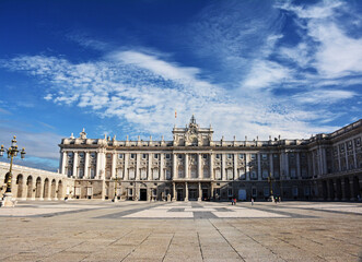 Fototapeta premium Royal Palace, Madrid, Spain