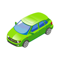 Isometric Car Icon