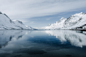 Fototapeta na wymiar Ersfjord