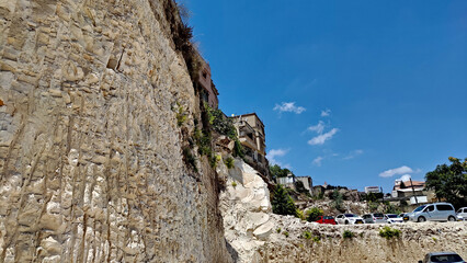 town in the mountains