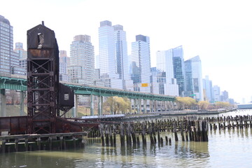 Obraz premium riverside harbor