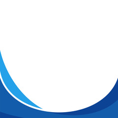 Footer Curve Abstract Shape