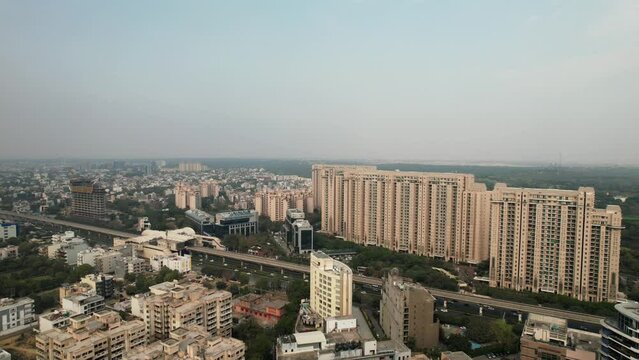 Aerial view DLF Golf course, Country Club Gurgaon, The Executive Centre, Two Horizon Center