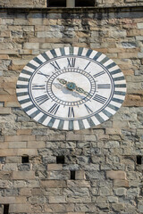Watch in the medieval tower of Pistoia
