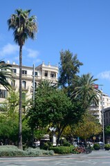 Fototapeta na wymiar Plaza de España, Palma de Mallorca