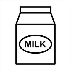 milk icon vector design template