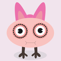 Ndoge - cute egg character illustration design