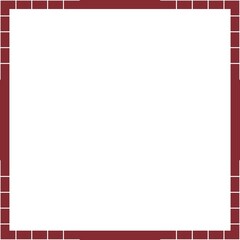 Unique Square artistic frame and border