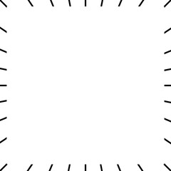 Unique Square artistic frame and border