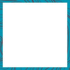Unique Square artistic frame and border