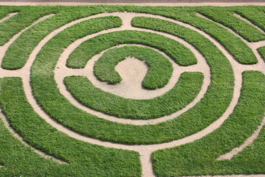 Labyrinth de Chartres in Chartres, France