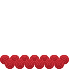 Lunar New Year Circle Pattern