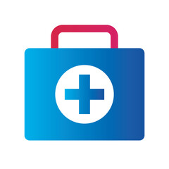 first aid kit icon png image with transparent background