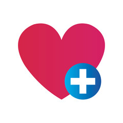 Obraz premium png image heart icon with transparent background