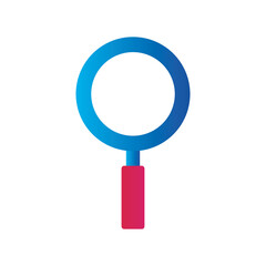 png image of magnifying glass with transparent background