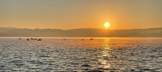 Amanecer en Sada, Galicia