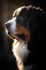 Barnese Mountain Dog Portrait