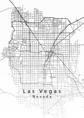 Las Vegas Nevada City Map