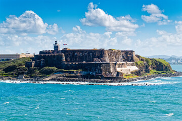 El Morro on the Coast of San Juan
