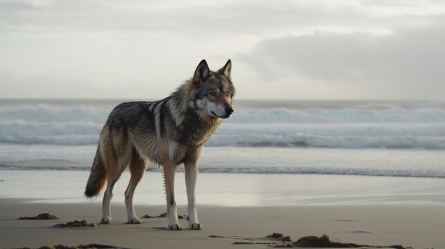 Beach Wolf