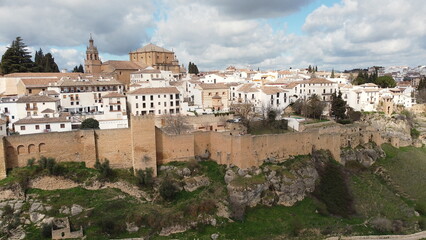 Fototapeta na wymiar Ronda , ciudad monumental .