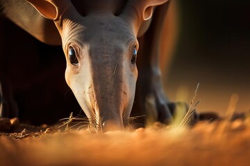 Nocturnal Aardvark, created with Generative AI technology