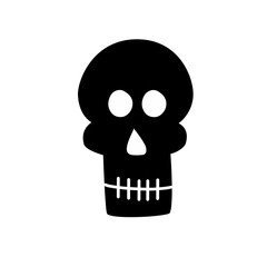 skull vector silhouette