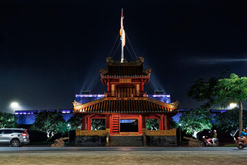 Phu Van Lau Pavilion in Hue, Vietnam