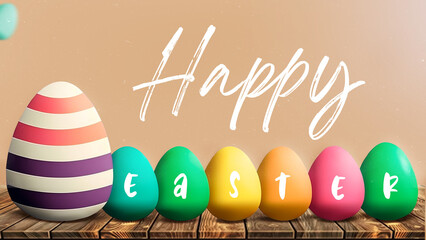 Easter, Happy Easter, Easter eggs, colored eggs