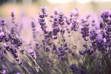 Lavender pictures showcase the delicate and fragrant flowers of the Lavandula genus, typically featuring shades of purple and blue. 