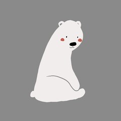 Polar Bear Illustration 