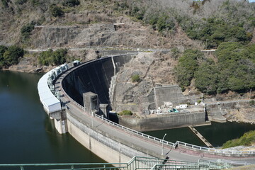 Takayama Dam in Kyoto, Japan - 日本 京都府 高山ダム