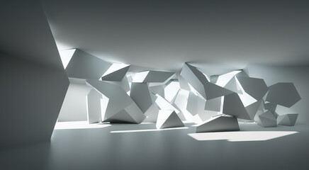 Formas geométricas abstractas minimalistas