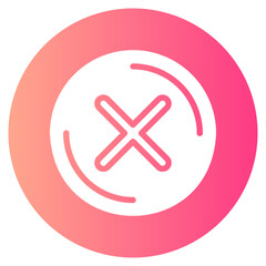 Obraz premium irritant gradient icon