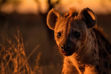 Hyenas were seen in Kruger National Park during the twilight hours. Generative AI