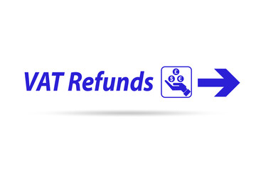 Value added tax VAT return concept