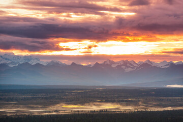 Mountains on Alaska