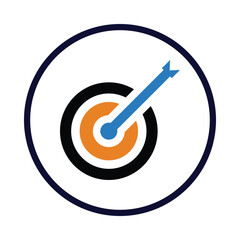 target, business target vector icon