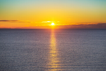 Fototapeta premium Sea sunset